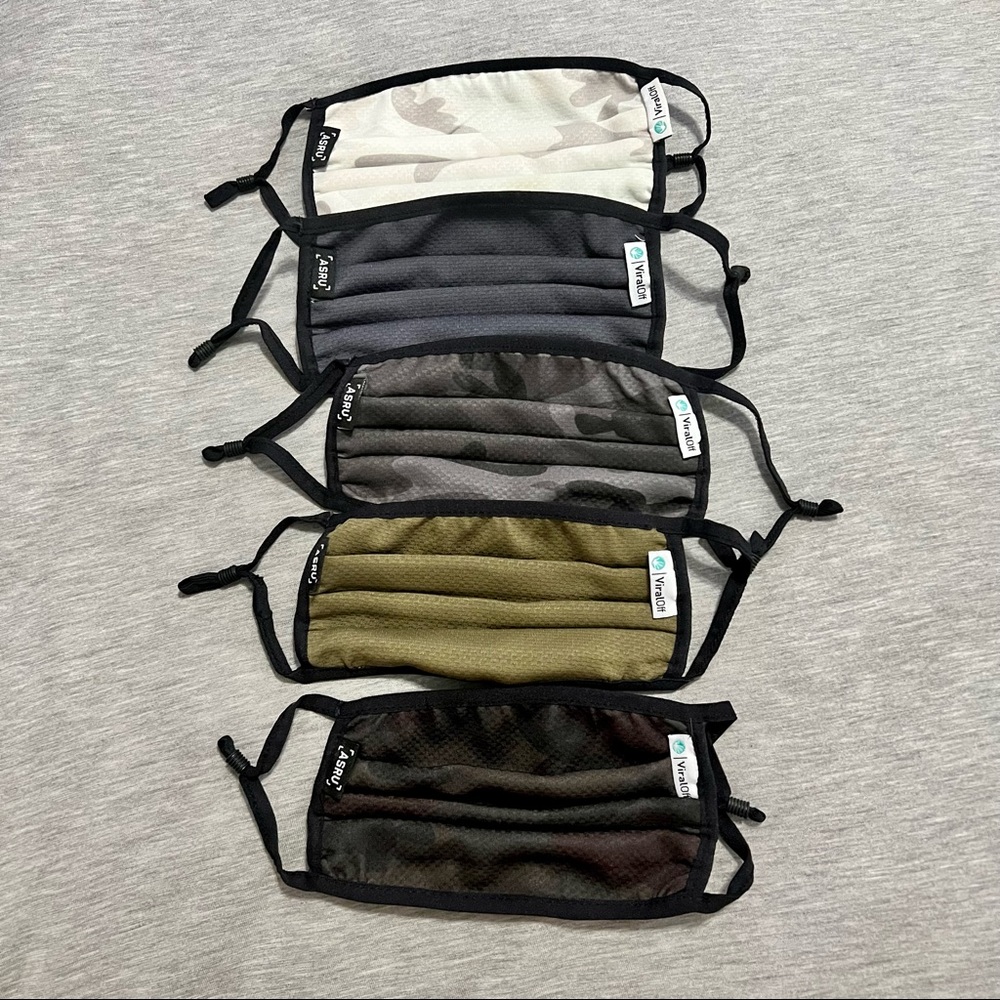 ASRV face mask 5 pack Sz Small aesthetic revolution